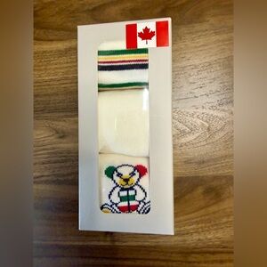 HBC Stripes 12-24 months infant socks 3 pk